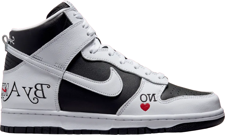 Nike SB Dunk High Supreme By Any Means Black
