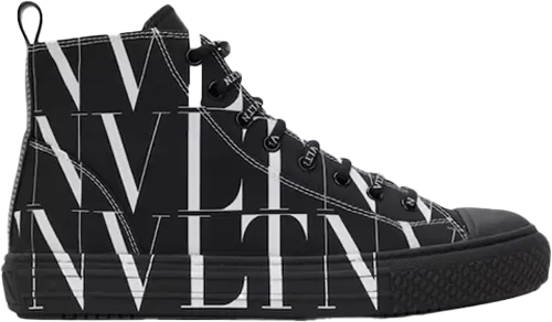 Valentino VLTN Giggies High Top Black White