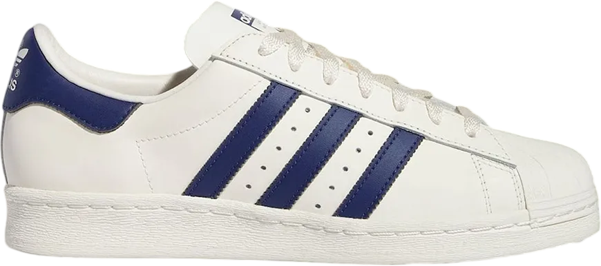 Adidas Superstar 82 White Dark Blue