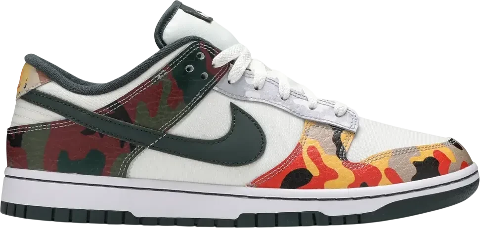 Nike Dunk Low SE Sail Multi-Camo