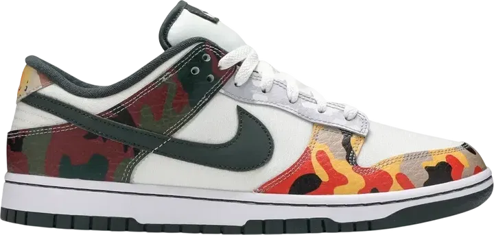 Nike Dunk Low SE Sail Multi-Camo