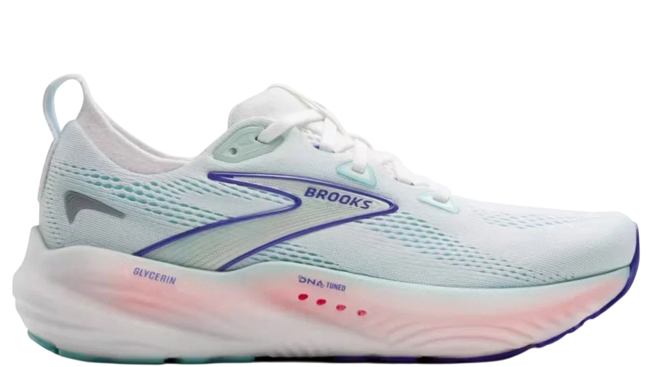 Brooks Glycerine GTS 22 White Impet Shell Shell Amparo