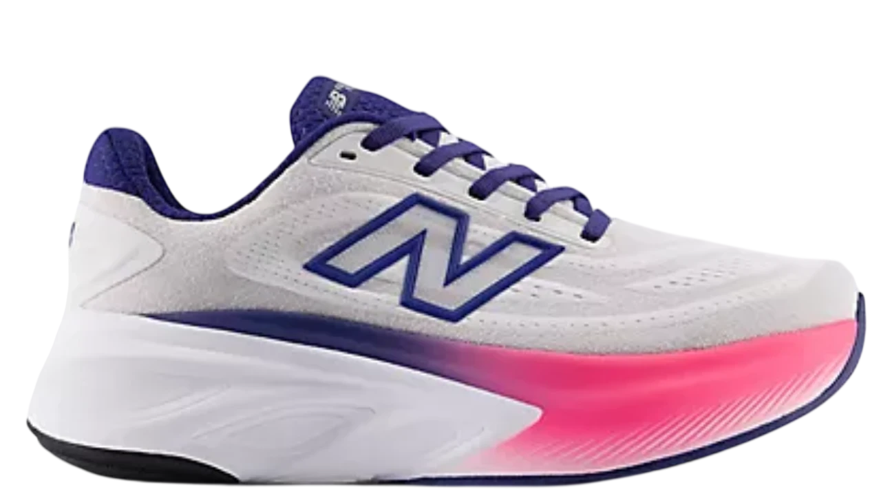 New Balance Fresh Foam X More v6 - Reflection Blue Oyster and Pink Heat