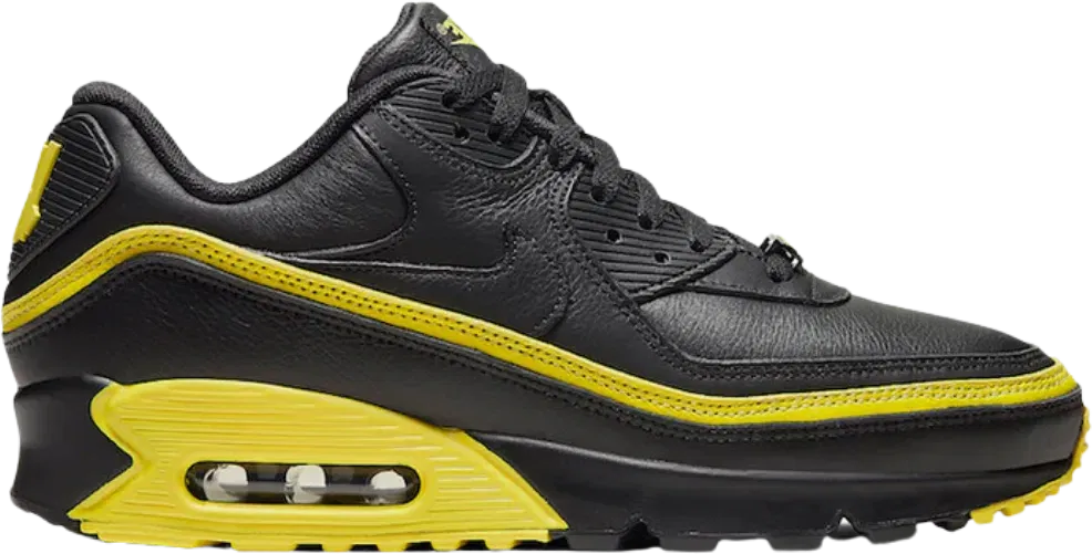 Nike Air Max 90 Undefeated Black Optic Yellow