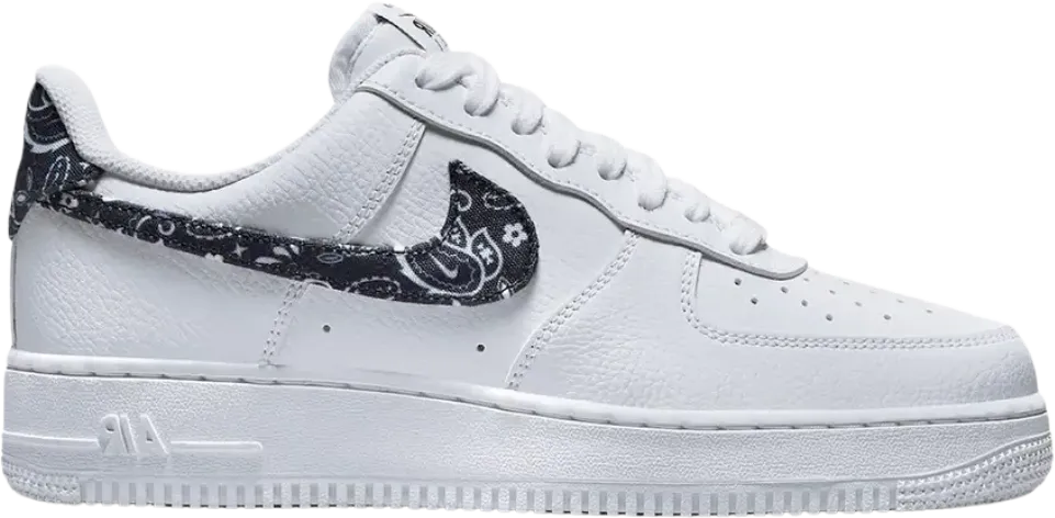 Nike Air Force 1 Low '07 Essential White Black Paisley (Women's)