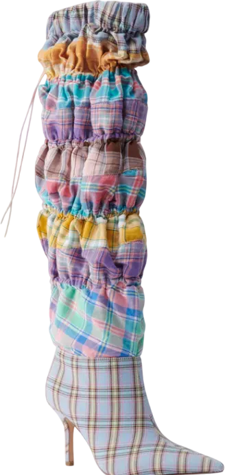 AZALEA WANG ELODIE PINK MULTI BOXER BOOT