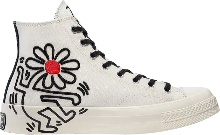 Converse Chuck Taylor All Star 70 Hi Keith Haring Egret