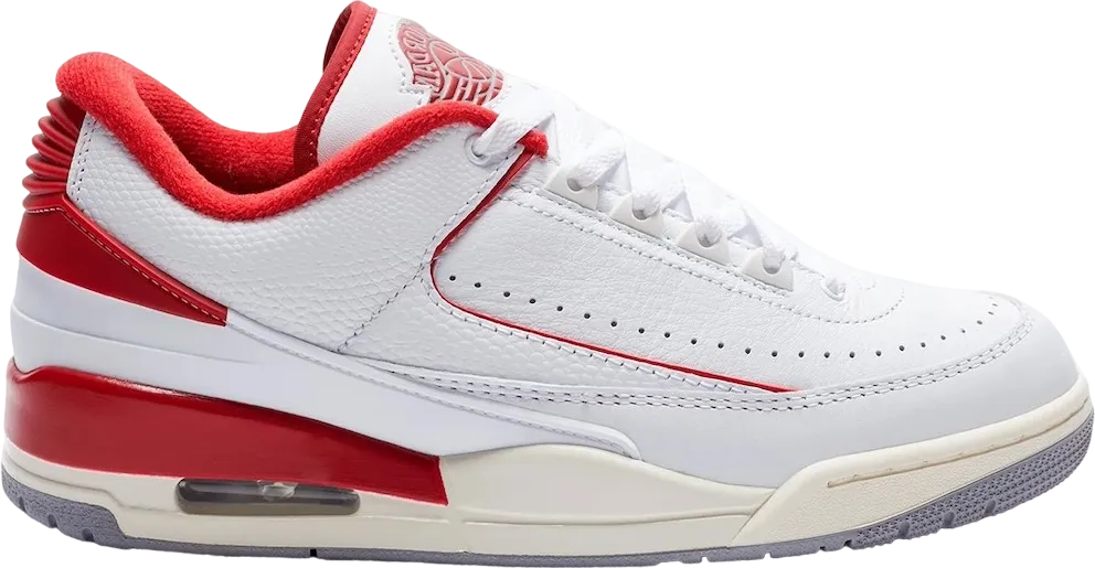 Air Jordan 2/3 White Varsity Red