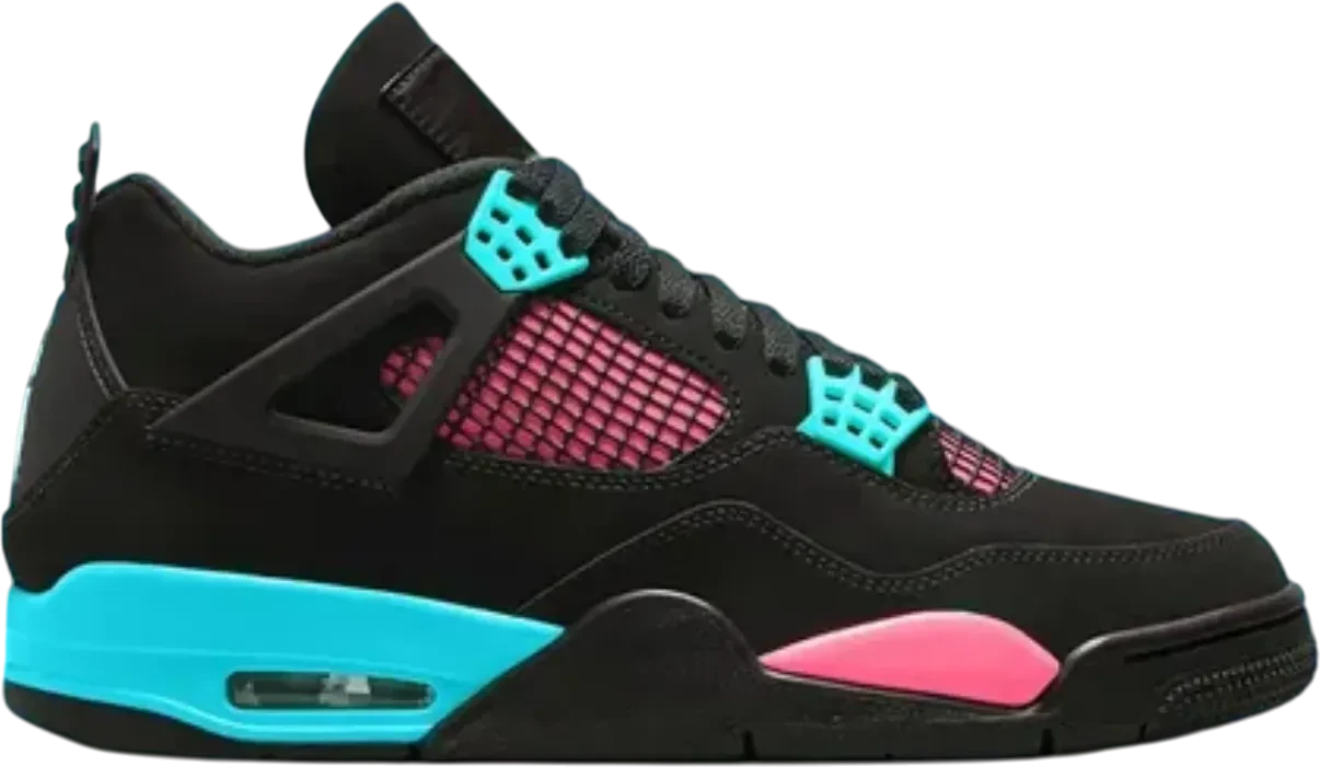 Air Jordan 4 Retro Teal-Pink
