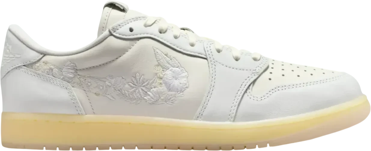 Air Jordan 1 Retro Low OG Rabbit Floral Swoosh
