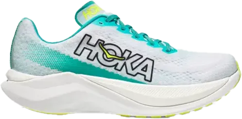 Hoka One One Mach X White Blue Glass (Women's)