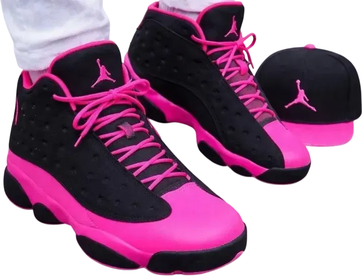 Air Jordan 13 Black & Pink