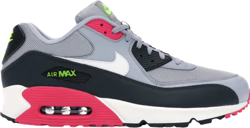 Nike Air Max 90 Wolf Grey Rush Pink