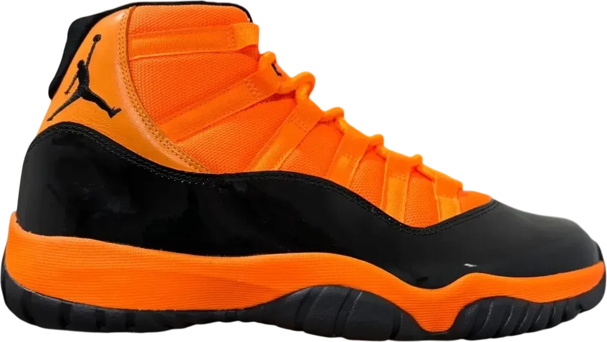 Air Jordan 11 Retro Orange Black