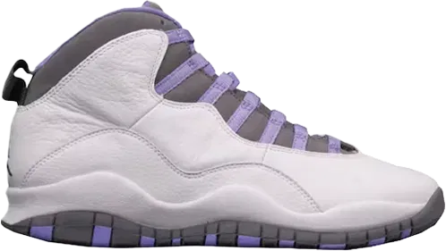 Jordan 10 Retro White Medium Violet (Women's)