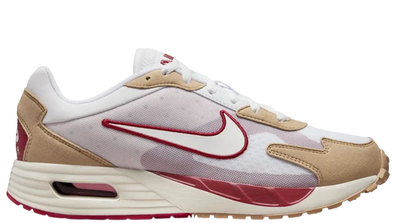 Nike Air Max Solo White Noble Red