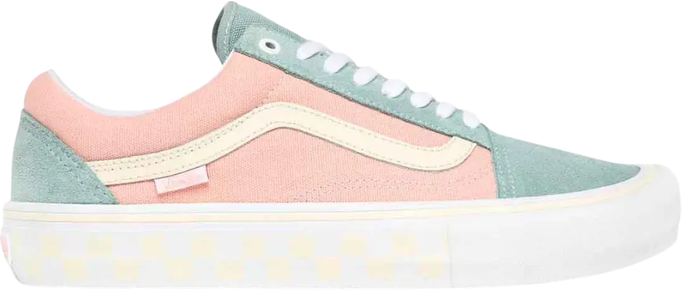 Vans Old Skool Pro Peach Blue