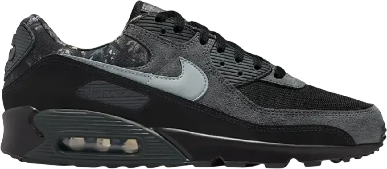 Nike Air Max 90 Black Dark Smoke Grey