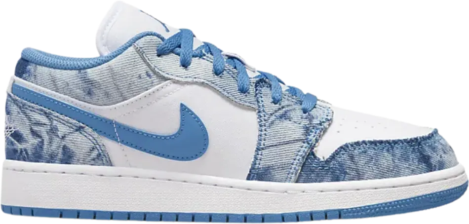 Air Jordan 1 Low Big Kids Shoes White