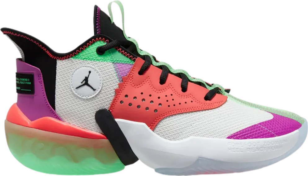 Air Jordan React Elevation White Multi-Color