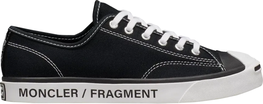 Converse Jack Purcell Moncler Fragment Black