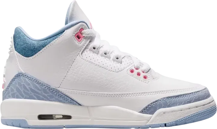 Air Jordan 3 Retro White Cobalt Bliss (GS) 