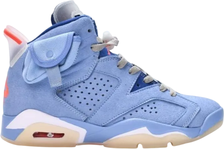 Air Jordan 6 North Carolina Blue