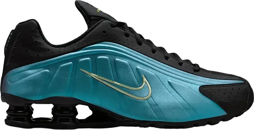 Nike Shox R4 Sapphire Pencil Point Black
