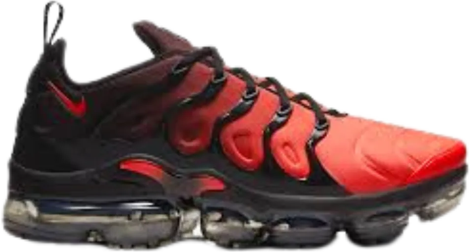Nike Air VaporMax Plus Black Crimson Gradient 