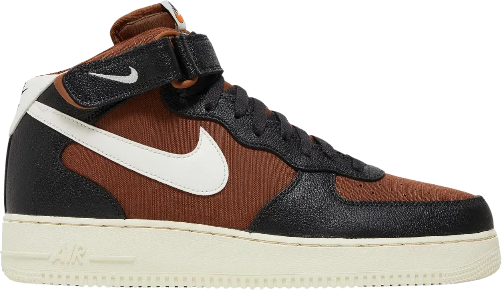 Nike Air Force 1 Mid '07 Vintage Off-Noir Pecan