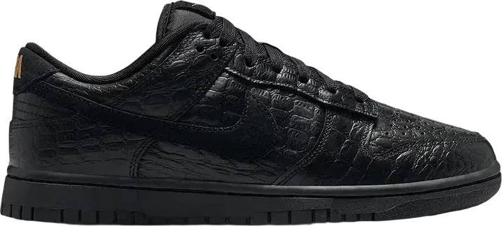 Nike Dunk Low Black Metallic Gold Off Noir Black