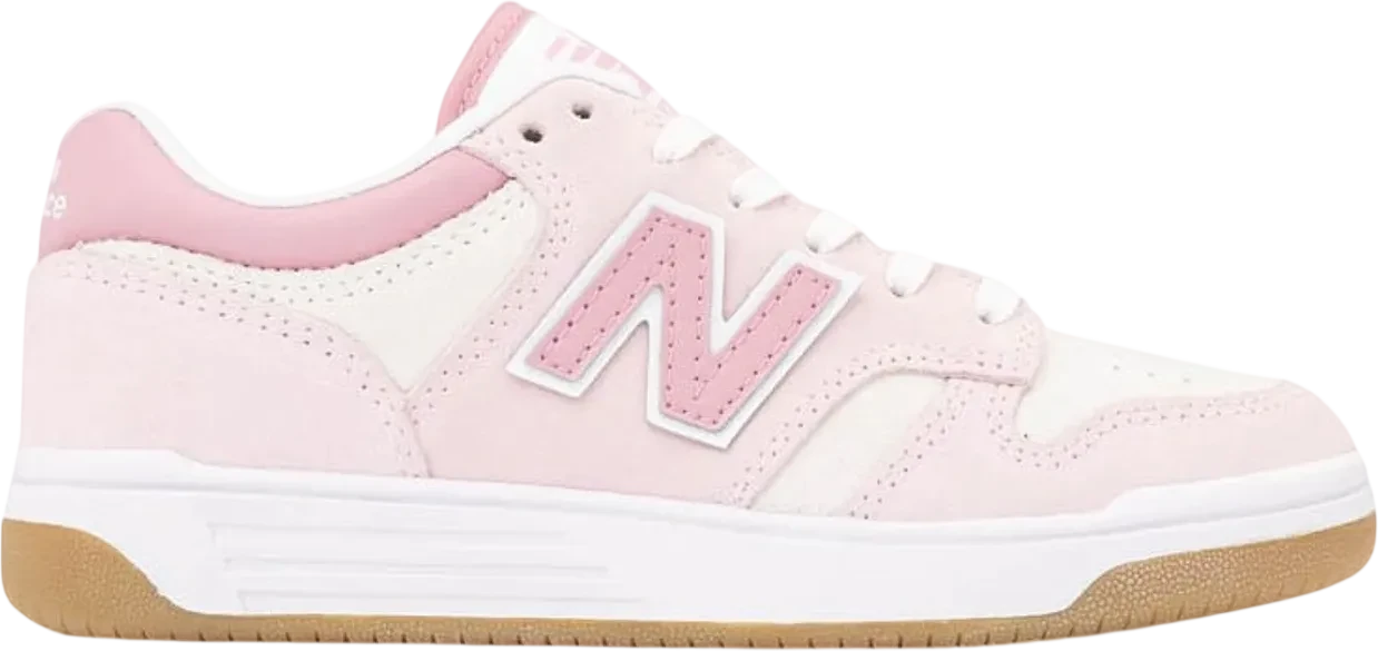 New Balance 480 Big Kid Pink White